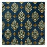 GREEN & YELLOW MYSTERY SILK SCARF & POCKET SQUARE SET